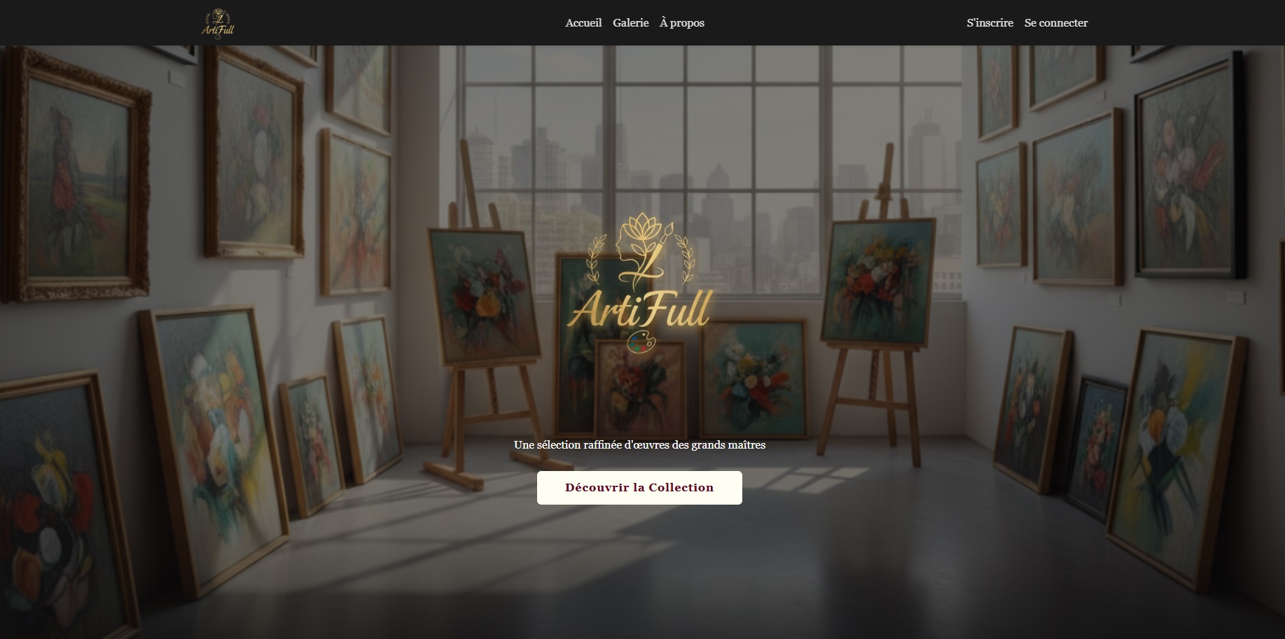 Image application Artifull Java Spring Angular